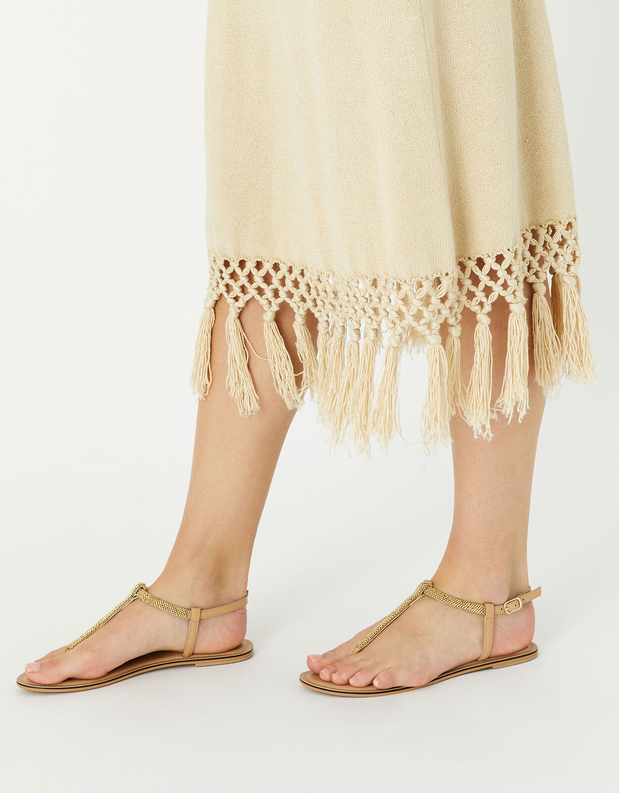 Beaded Sandals Gold Sandals Flip Flops Accessorize UK