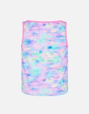 Girls Starburst Vest in Recycled Polyester, Multi (BRIGHTS-MULTI), large