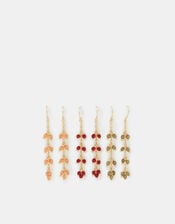 3-Pack Beaded Drop Earrings, , large
