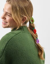 3-Pack Mini Fruit & Veg Claw Clips, , large