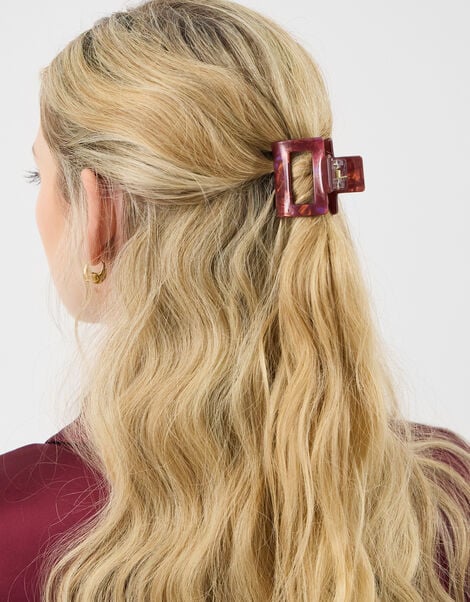 4-Pack Iridescent Square Claw Clips, , large