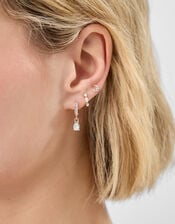 5-Pack Stone Stud & Hoop Earrings, , large