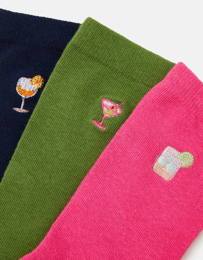 3-Pack Cocktail Socks Gift Box, , large