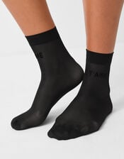 Je T'aime Sheer Socks, , large