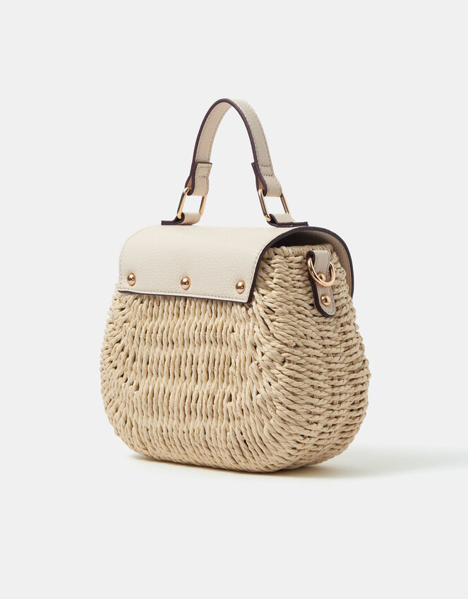 Raffia Handheld Bag, , large