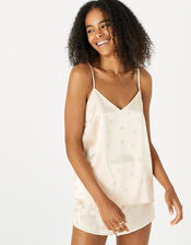Spot Jacquard Pyjama Set, Nude (NUDE), large