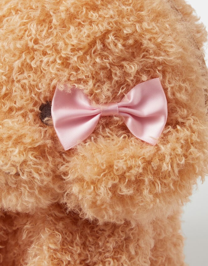 Girls Fluffy Dog Backpack, , large