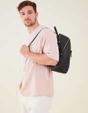 Classic Zip Around Backpack, Black (BLACK), large