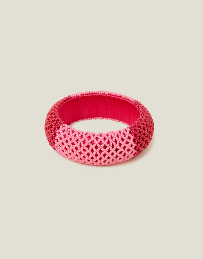 Weave Seed Bead Bangle, , large