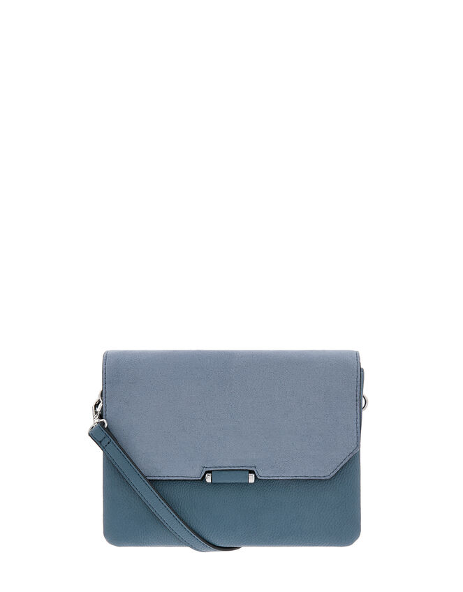 Callie Cross-Body Bag, Blue (BLUE), large