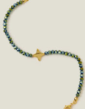 14ct Gold-Plated Beaded Star Bracelet, , large