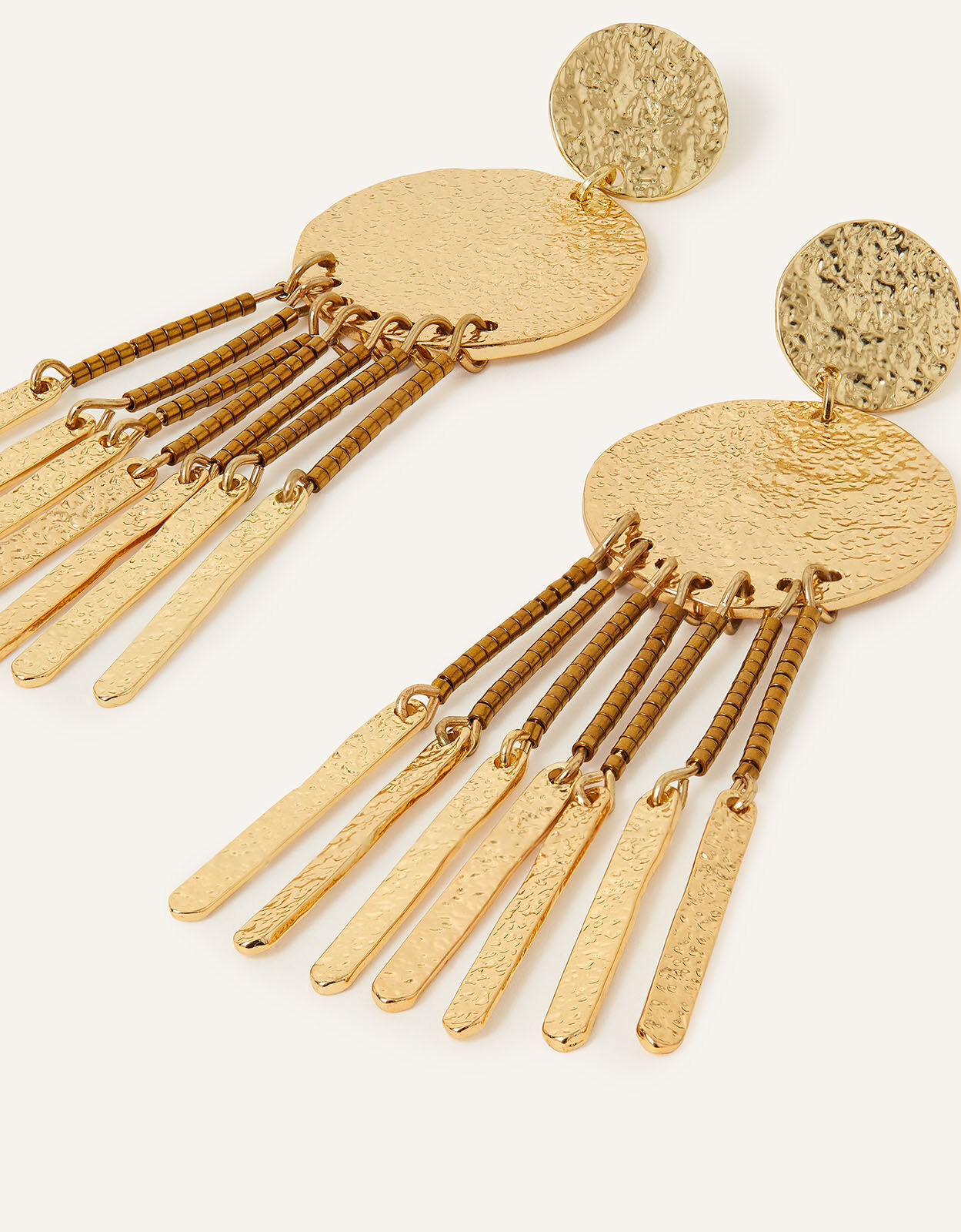 Metal cheap statement earrings