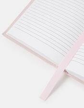 Floral Embroidered Initial Notebook, Multi (PASTEL MULTI), large