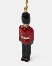 Enamel London Guard Christmas Tree Decoration, , large