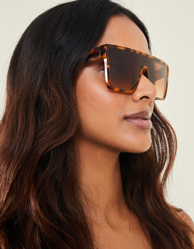Flat Lense Visor Sunglasses, , large
