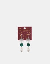 Christmas Triple Drop Earrings, , large