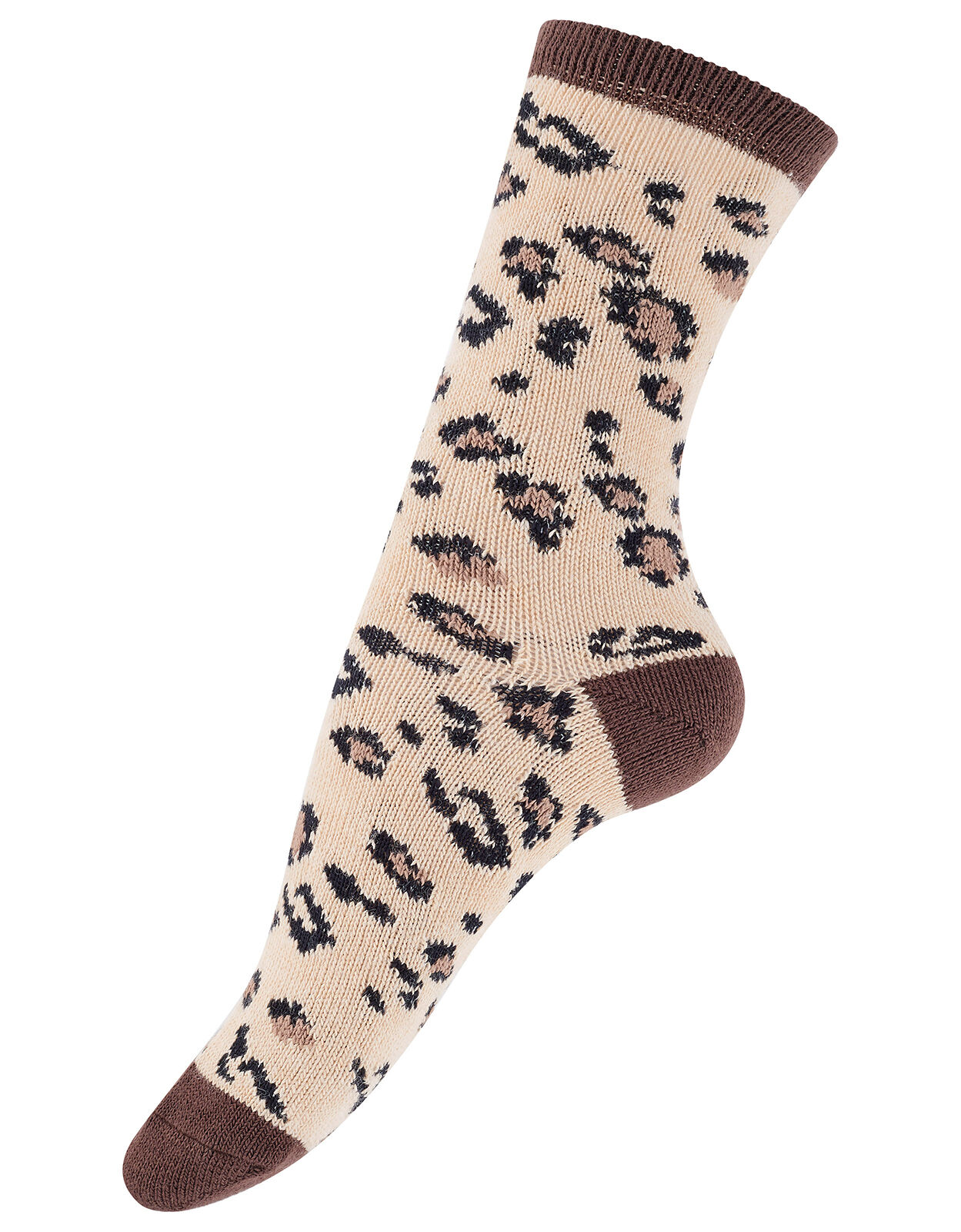 Leopard print shop welly socks