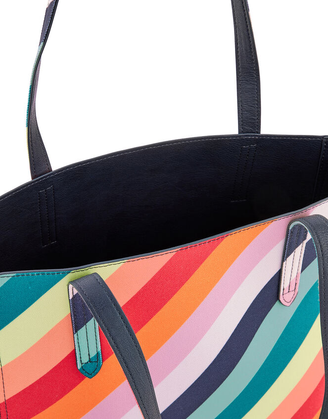 Reversible Rainbow Tote Bag, , large