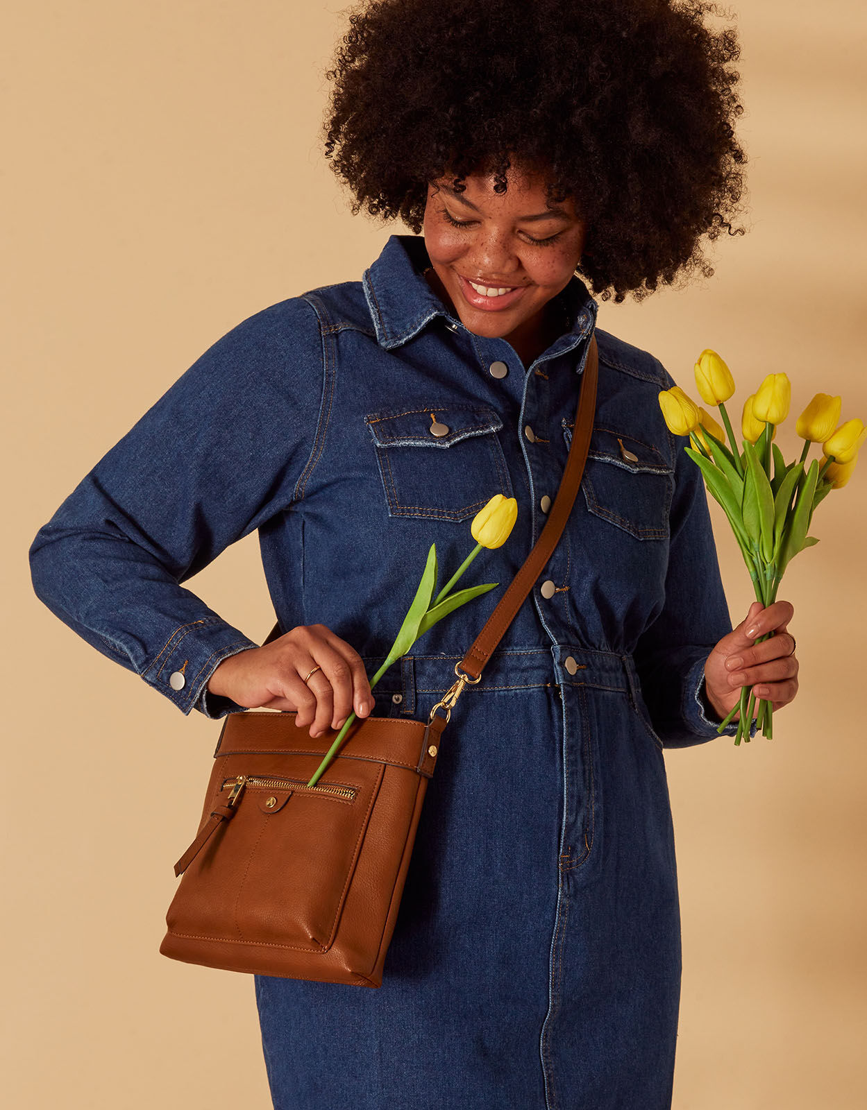 Large sales messenger backpack
