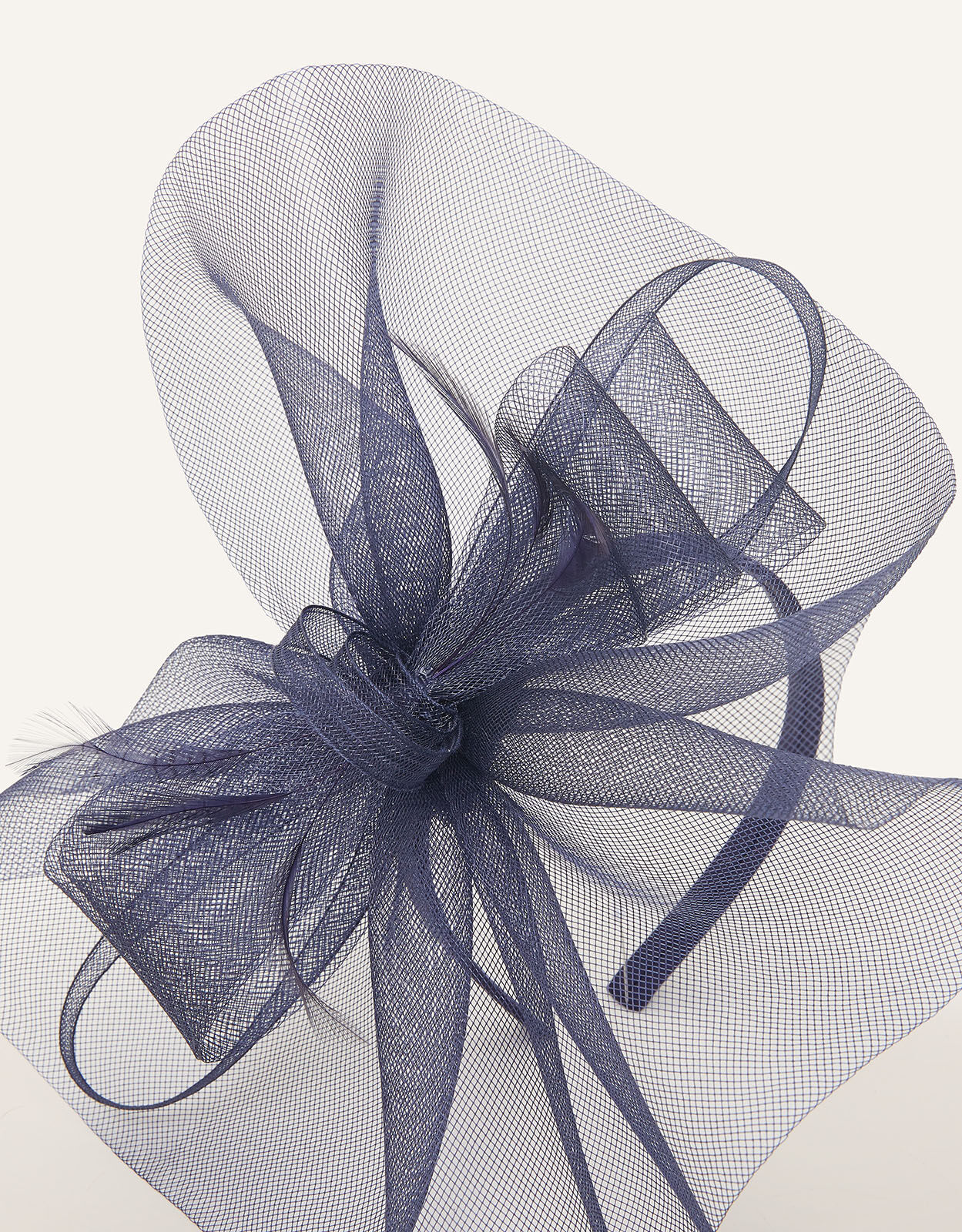 Mia Oversized Bow Fascinator Blue | The 