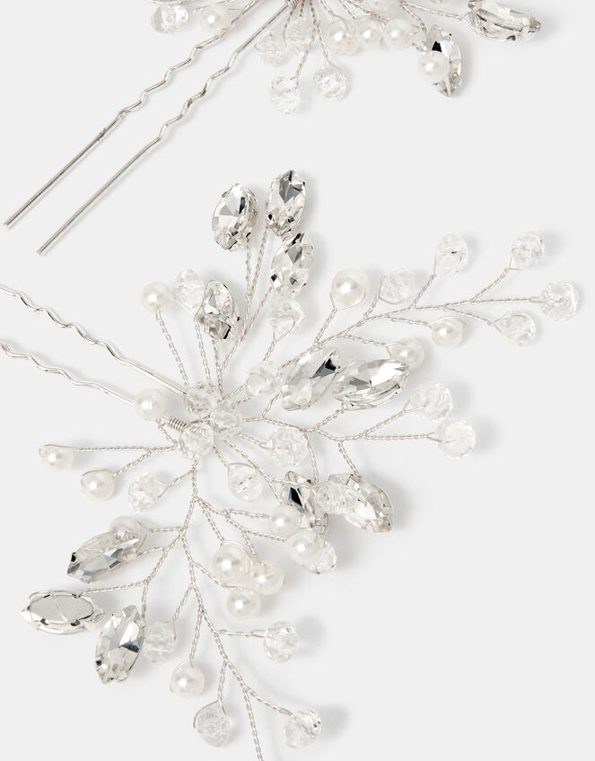 2-Pack Pearl Hair Pins, , large