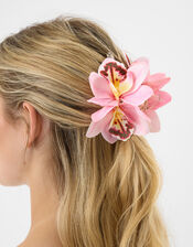 Orchid Flower Claw Clip, , large