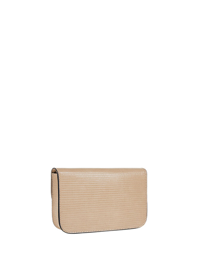 Edie Cross-Body Bag, Nude (NUDE), large