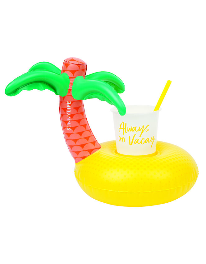 Palm Tree Inflatable Drinks Holder, , large
