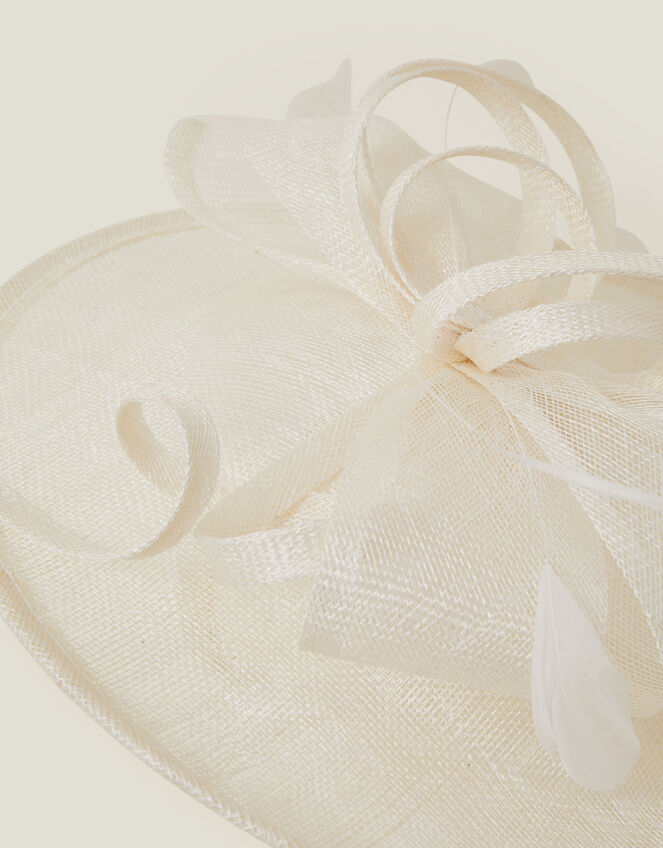 Penny Loop Fascinator, Ivory (IVORY), large