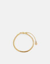 14ct Gold-Plated Omega Chain Bracelet, , large