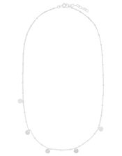 Sterling Silver Bobble Chain Necklace, , large