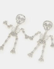 Halloween Skeleton Drop Earrings, , large