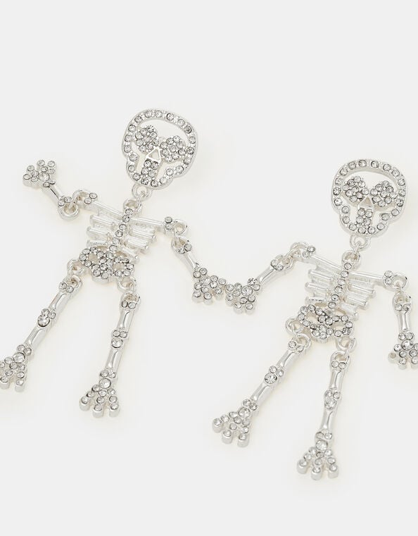 Halloween Skeleton Drop Earrings, , large