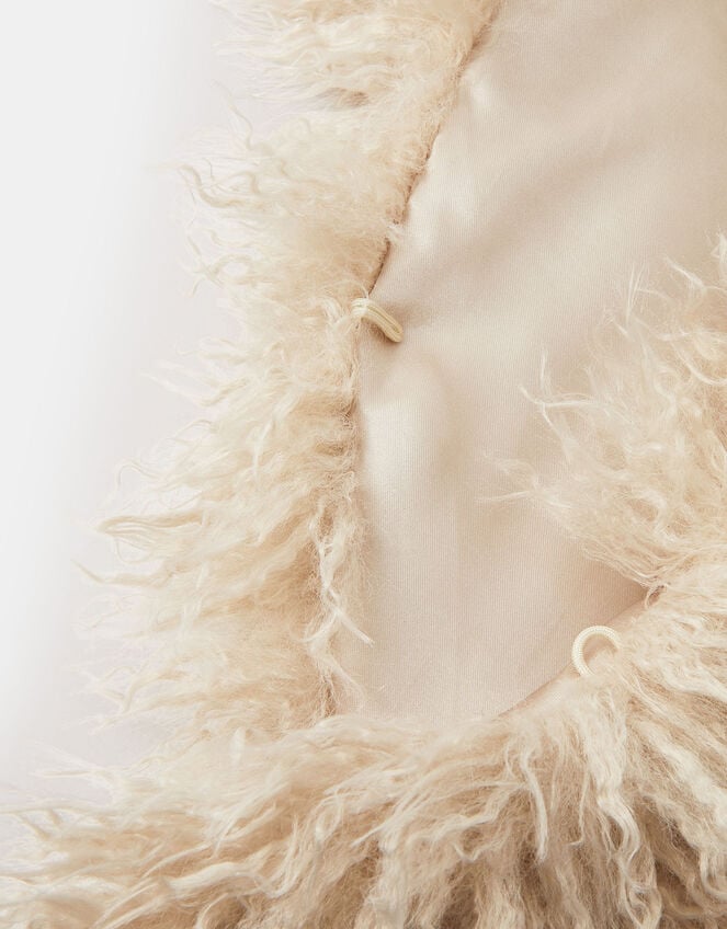 Shaggy Faux Fur Tippet Scarf, , large