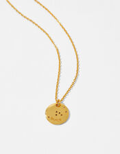 Gold Vermeil Constellation Necklace – Taurus, , large