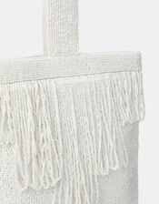 Bridal Beaded Fringe Bag, , large