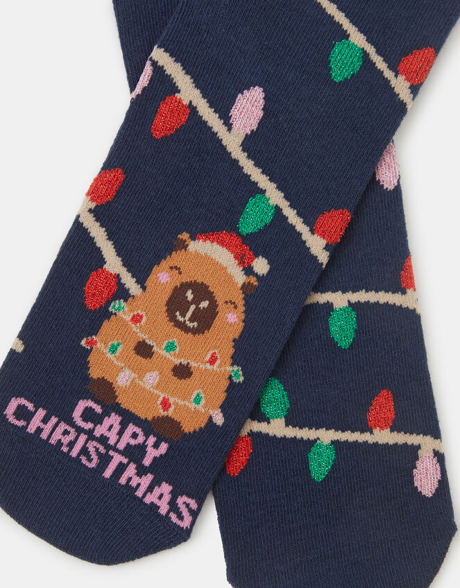 Capybara Christmas Socks, , large