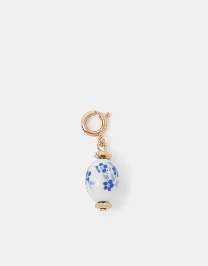 Floral Bead Jewellery Charm, , large