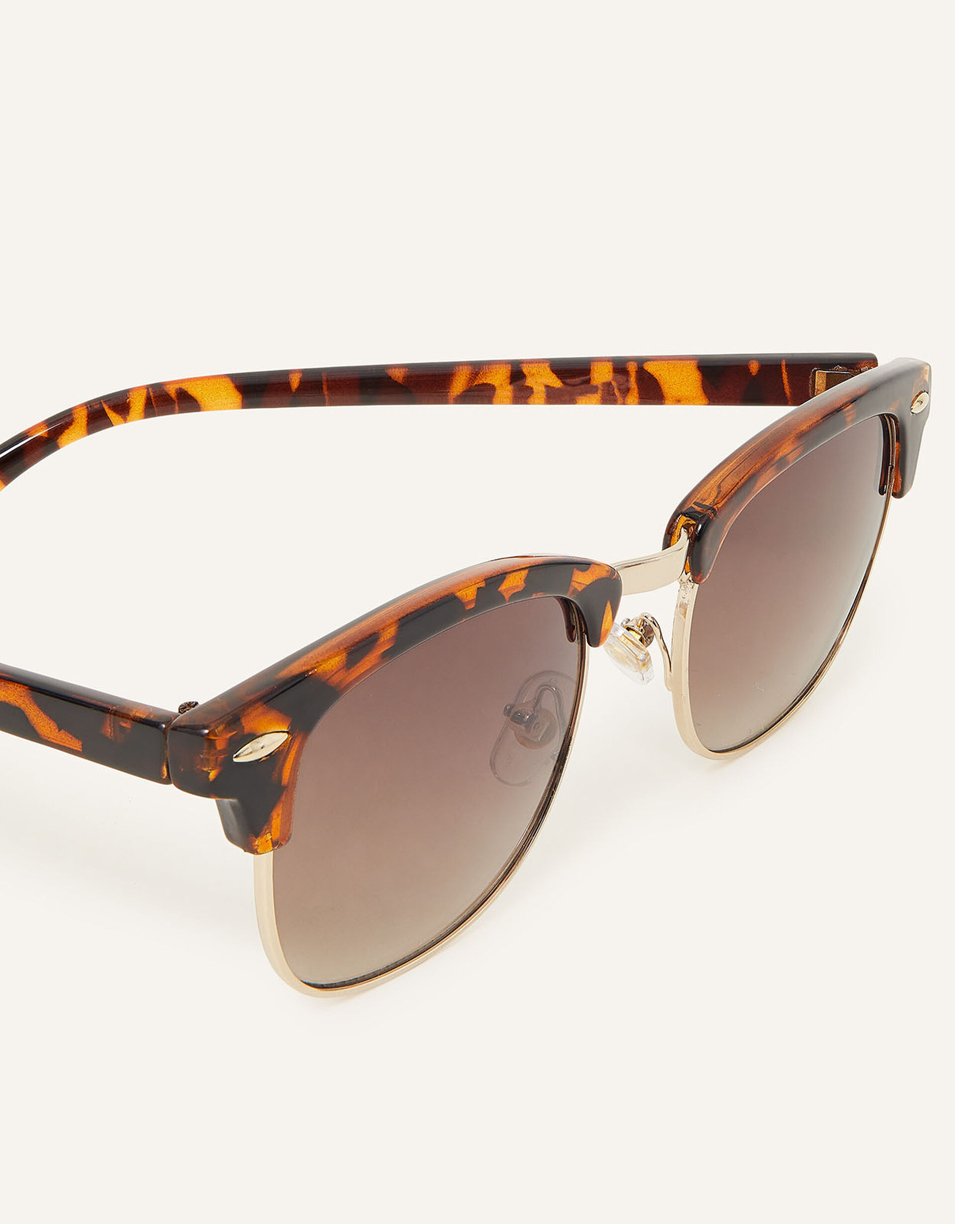 Square Sunglasses - Tortoiseshell / Blue