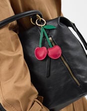 Cherry Bag Charm, , large
