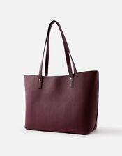 Eleanor Tote Bag, Red (BURGUNDY), large
