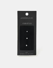 3-Pack Sterling Silver Diamant&eacute; Nose Studs, , large