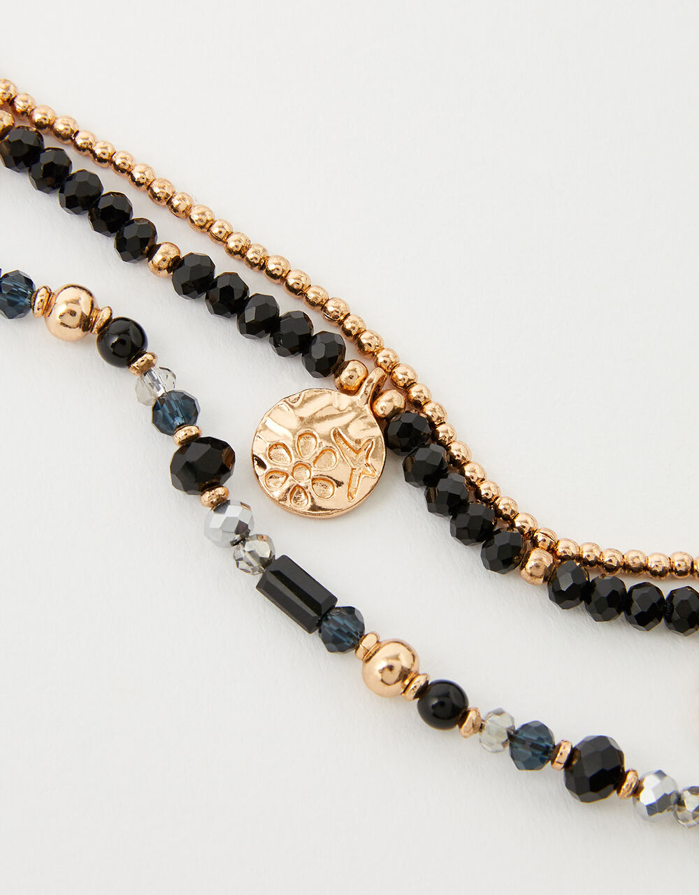 Beaded MultiRow Necklace Necklaces Accessorize Global