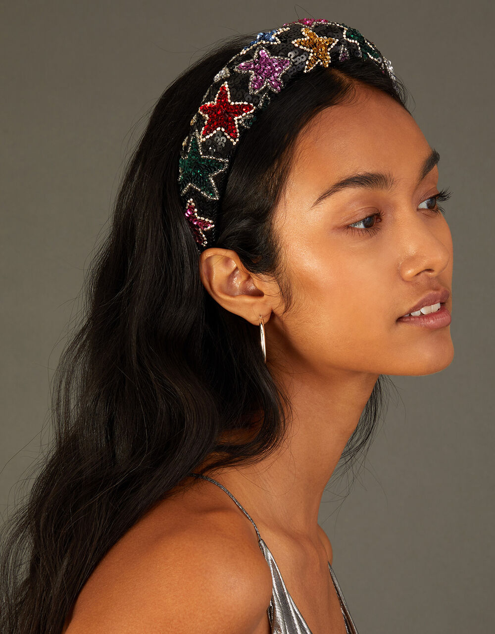 Sequin Star Headband Alice bands Accessorize UK