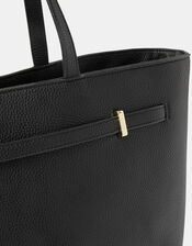 Bianca Laptop Tote Bag, Black (BLACK), large
