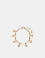 Coin Anklet, Gold (GOLD), large
