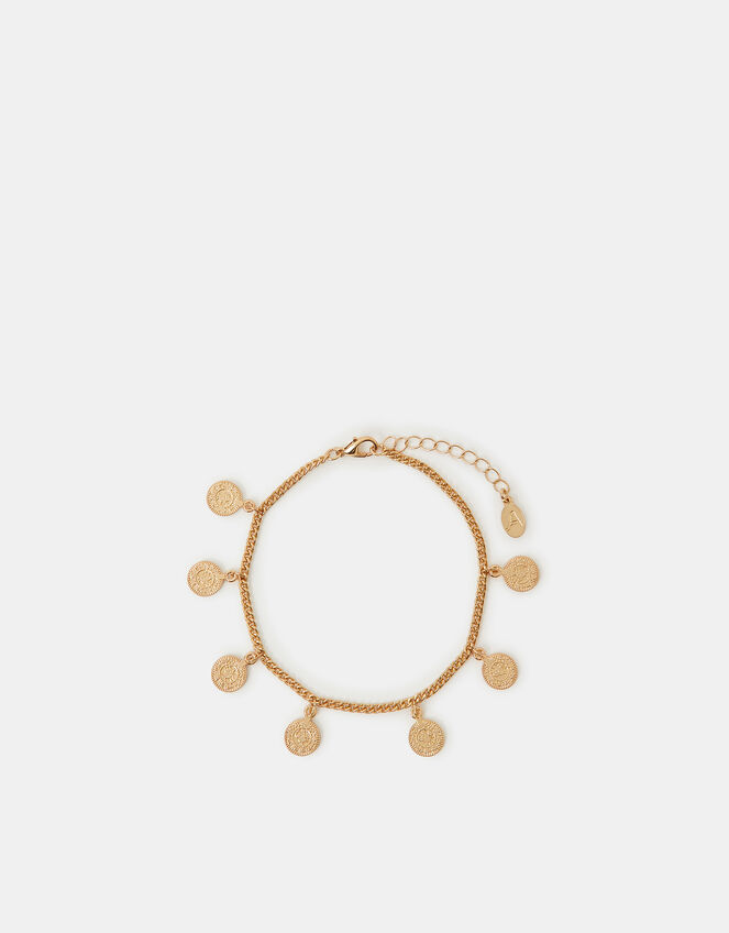 Coin Anklet, Gold (GOLD), large