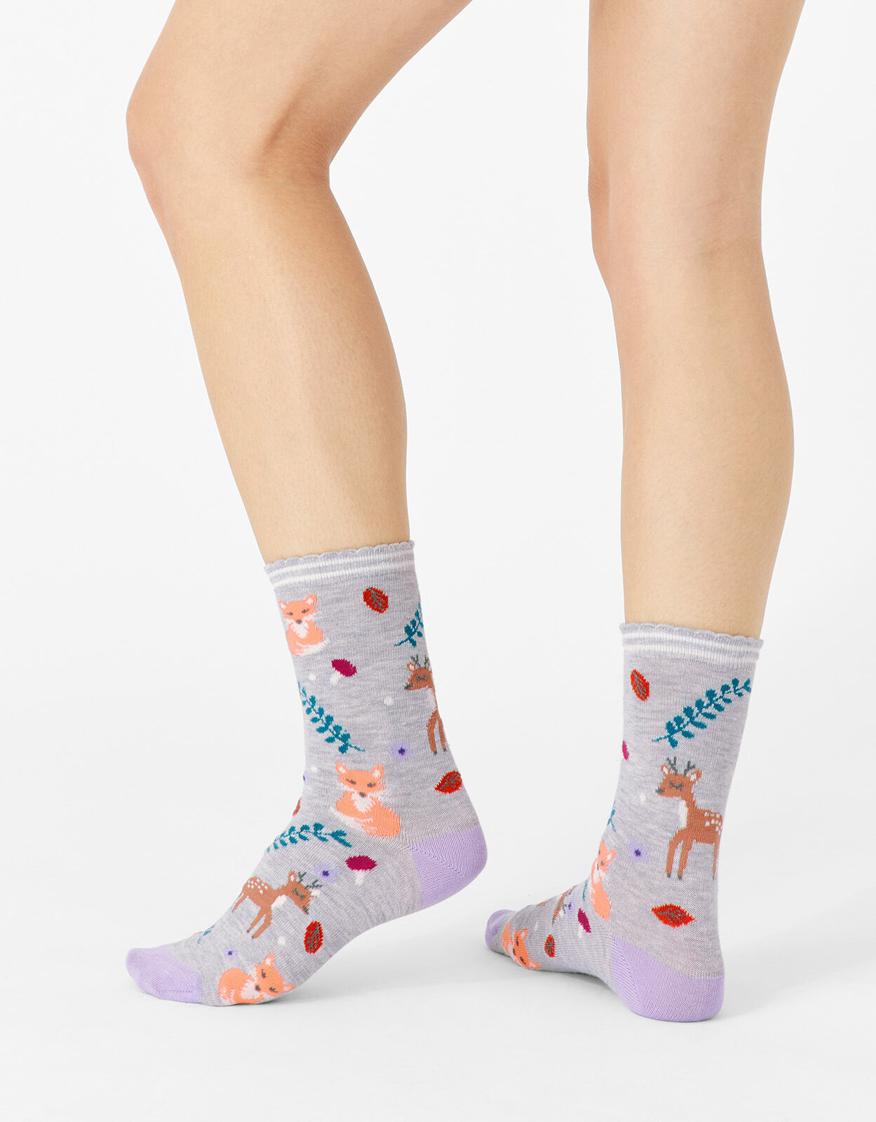 Ankle, Fluffy, Trainer Socks 
