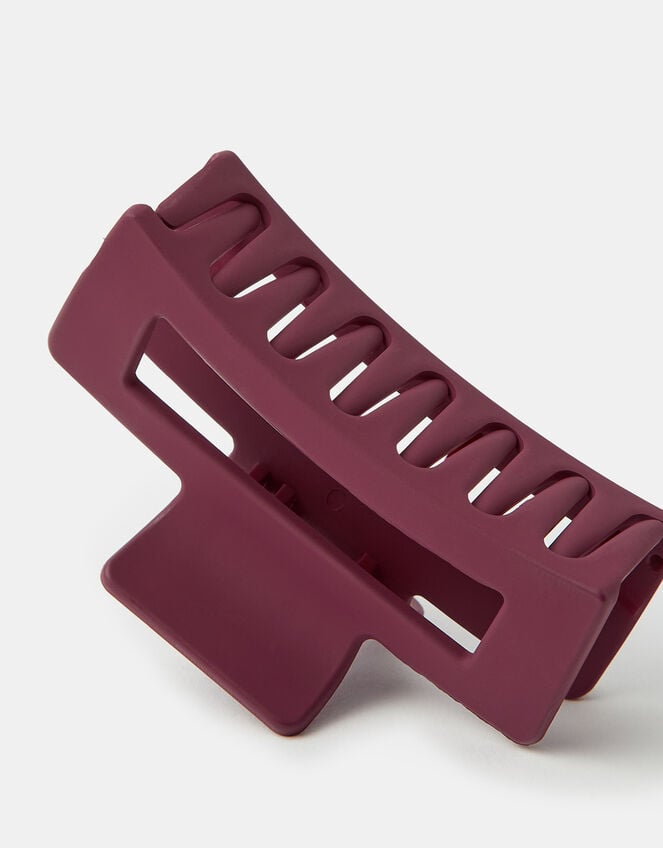 Matte Rectangle Claw Clip, , large