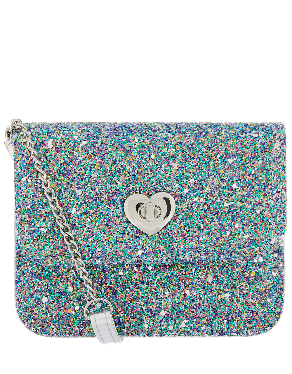 Coloured Glitter CrossBody Bag Girls crossbody Accessorize UK